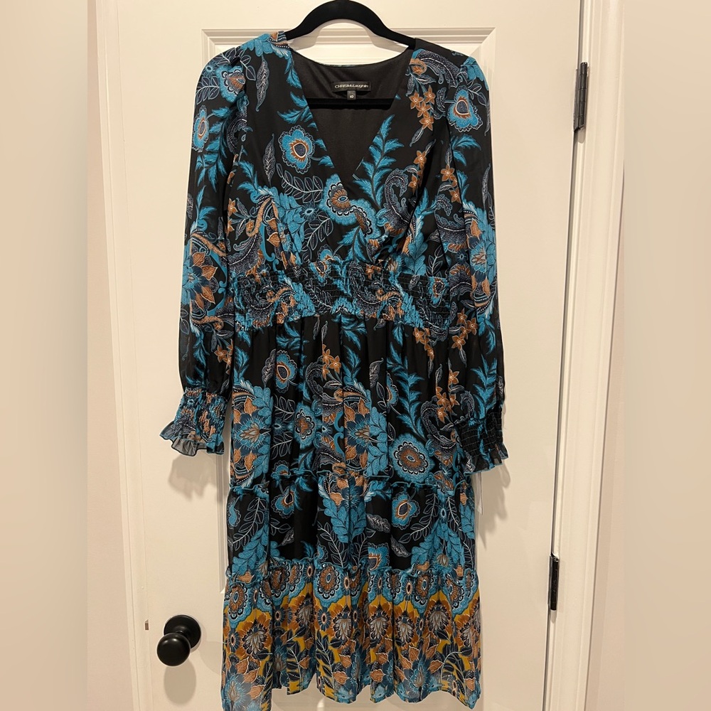Chris Mclaughin size 10 dress new with tags